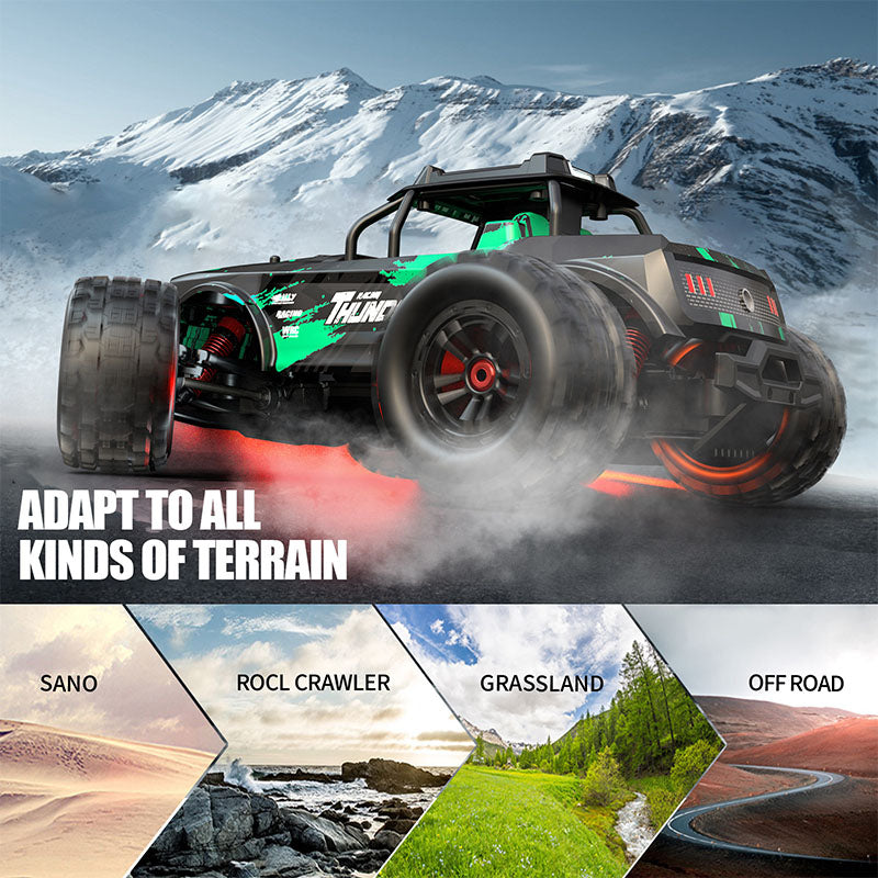 Xtreme All-Terrain RC Truck - 1:14 Scale 4WD Electric Remote Control Car with 40+ MPH Top Speed - Ultimate Christmas Gift for Boys, Teens & Adult Hobbyists 1213