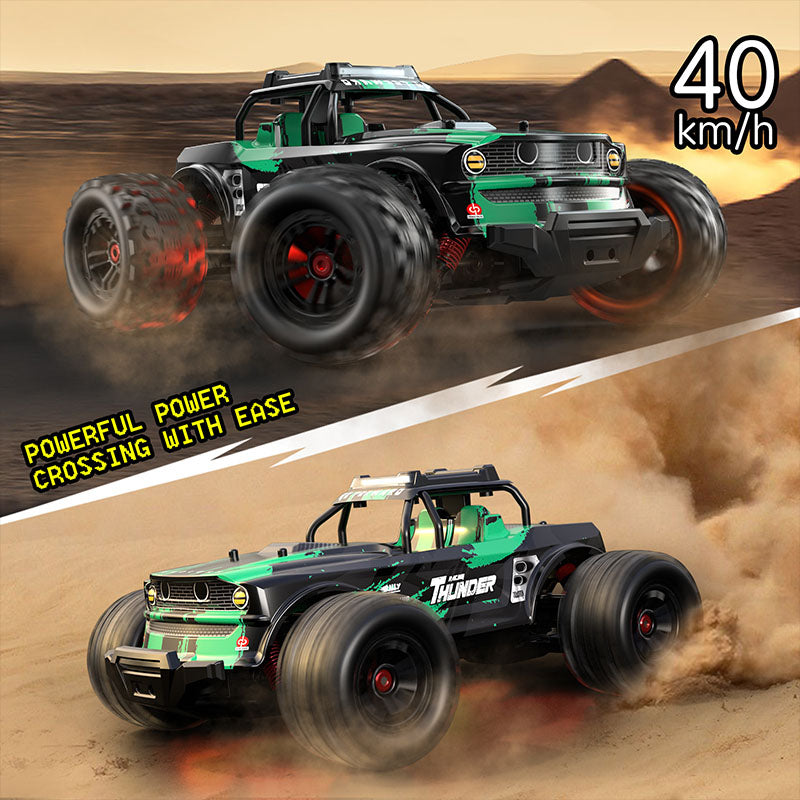 Xtreme All-Terrain RC Truck - 1:14 Scale 4WD Electric Remote Control Car with 40+ MPH Top Speed - Ultimate Christmas Gift for Boys, Teens & Adult Hobbyists 1213