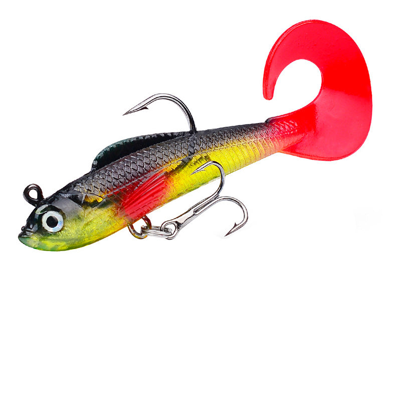 DW-6089 Jig Head Lures – Lead Head Jig with Soft Body – Bulk Order
