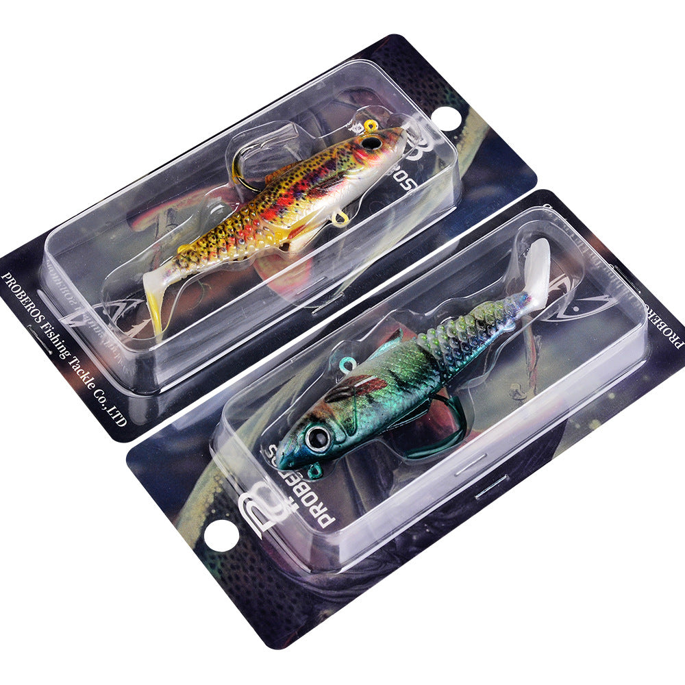 DW-6091 Jig Head Lures – Lead Head Jig with Soft Body – Bulk Order