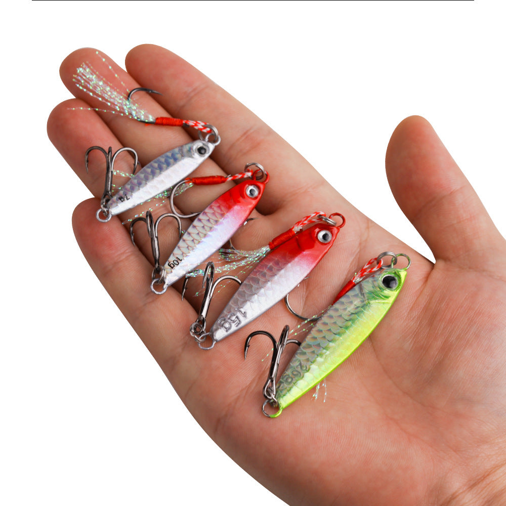 XY-722 Spinner and Spoon Lures – Flashy Metal Lures for Predator Fish – Wholesale