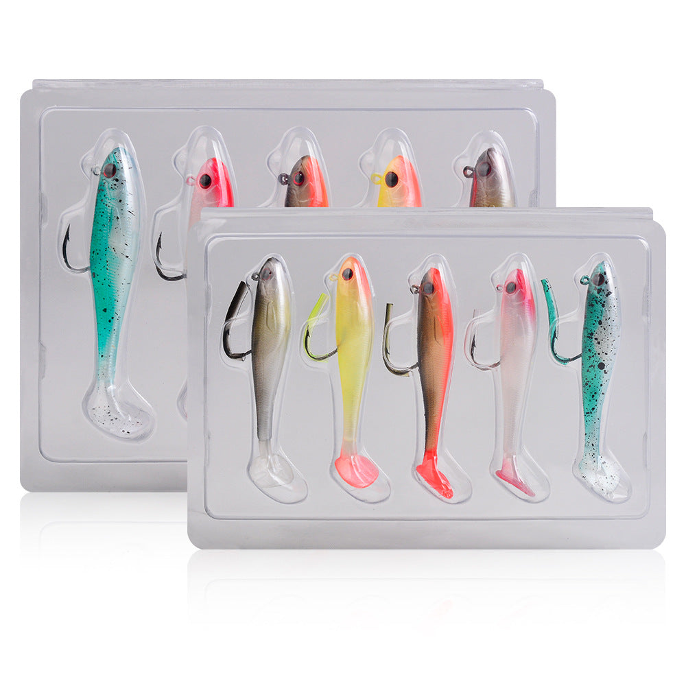 DW-6092 Jig Head Lures – Lead Head Jig with Soft Body – Bulk Order