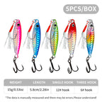 XY-722 Spinner and Spoon Lures – Flashy Metal Lures for Predator Fish – Wholesale