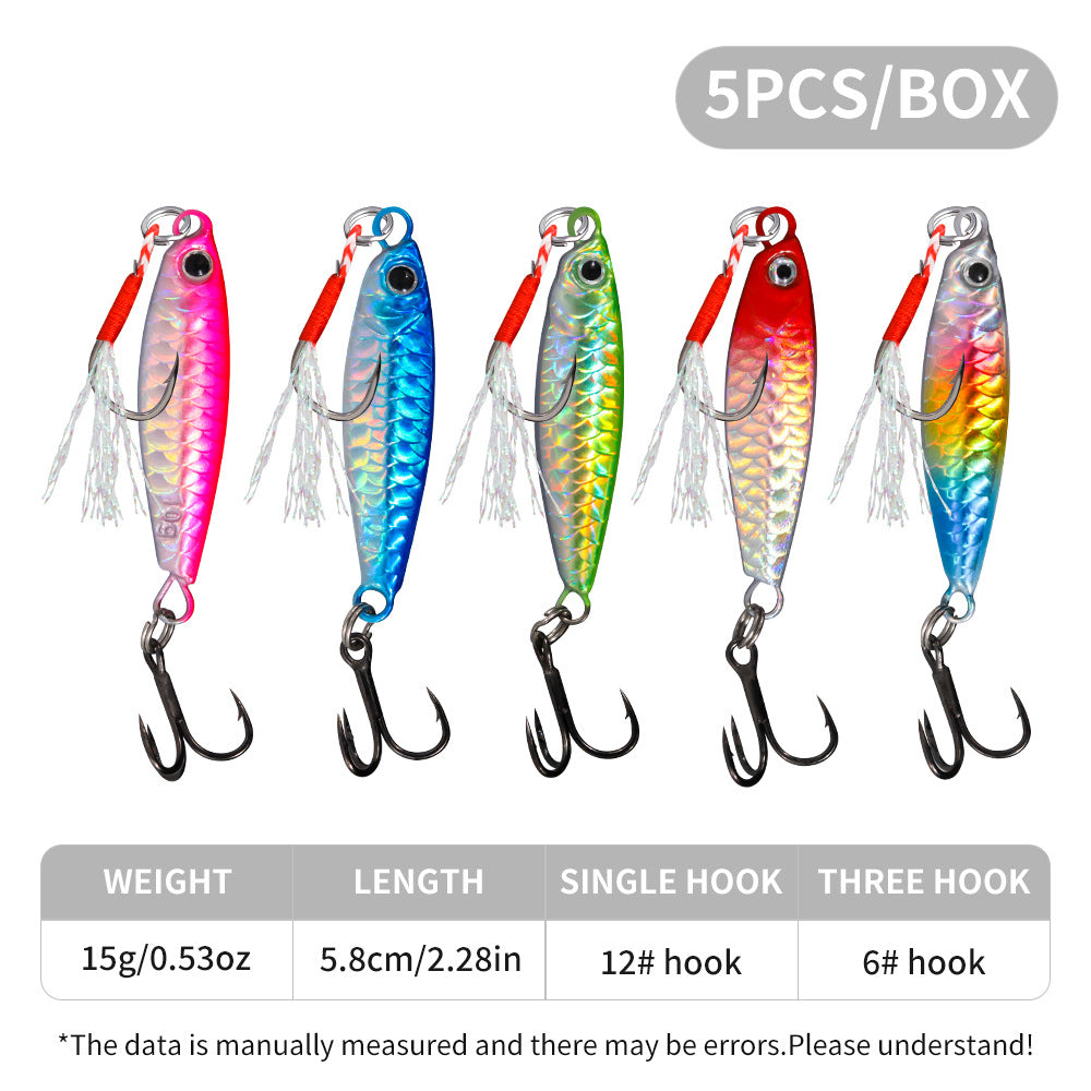 XY-722 Spinner and Spoon Lures – Flashy Metal Lures for Predator Fish – Wholesale