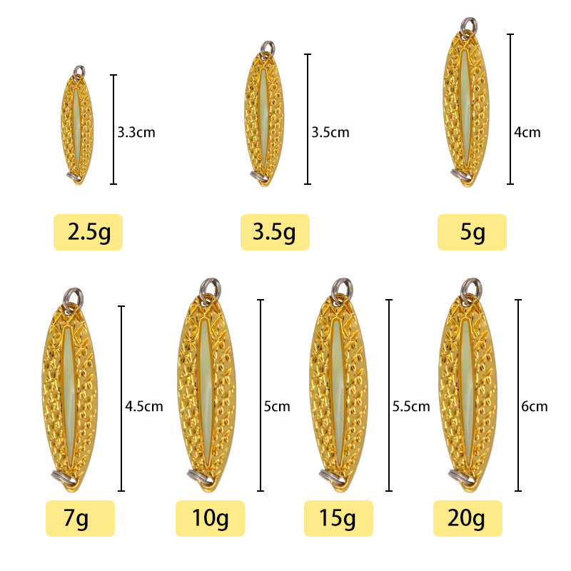 XY-15 Spinner and Spoon Lures – Flashy Metal Lures for Predator Fish – Wholesale