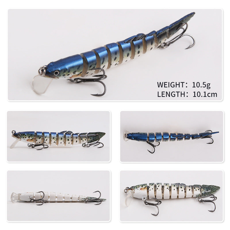 XY-602 Multi-Joint Lures – Swimbait with Realistic Movement – Bulk Wholesale