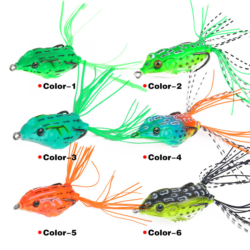 XY-68 Frog Lures – Topwater Frog Bait for Weeds and Lily Pads – Bulk
