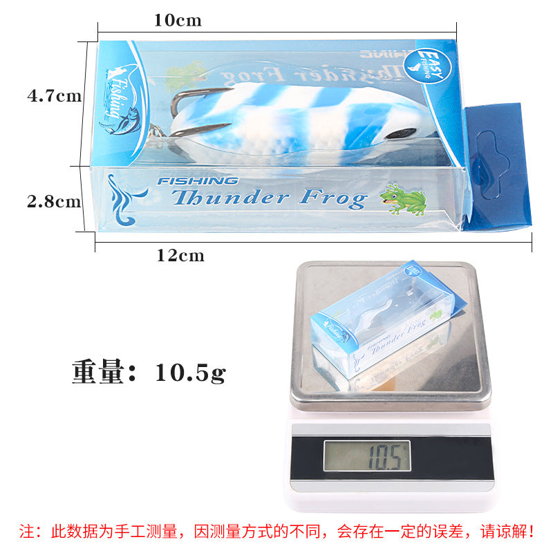 XY-591 Frog Lures – Topwater Frog Bait for Weeds and Lily Pads – Bulk