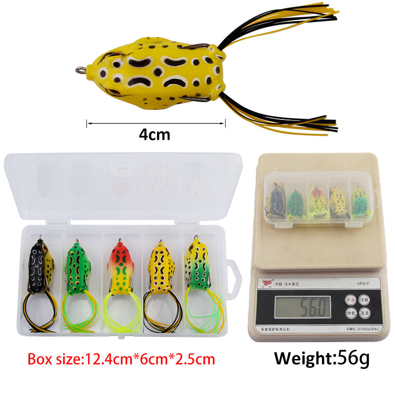 XY-552 Frog Lures – Topwater Frog Bait for Weeds and Lily Pads – Bulk