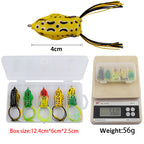 XY-552 Frog Lures – Topwater Frog Bait for Weeds and Lily Pads – Bulk