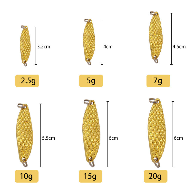 XY-183 Spinner and Spoon Lures – Flashy Metal Lures for Predator Fish – Wholesale