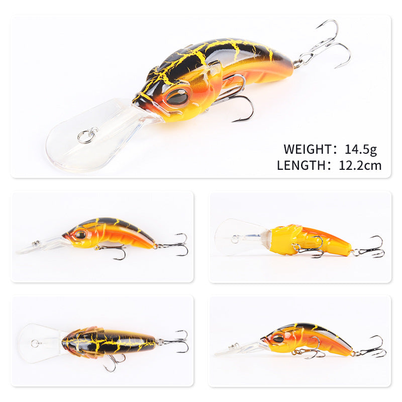 XY-130 Minnow Lures – Swimming Bait for Freshwater and Saltwater – Bulk