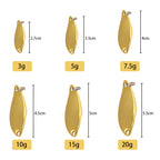 XY-554 Spinner and Spoon Lures – Flashy Metal Lures for Predator Fish – Wholesale