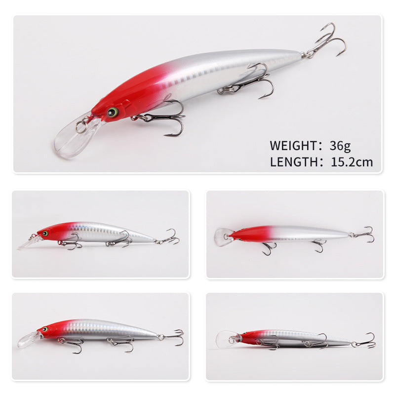 XY-601 Minnow Lures – Swimming Bait for Freshwater and Saltwater – Bulk