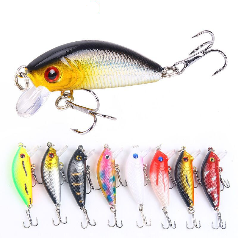 XY-204 Minnow Lures – Swimming Bait for Freshwater and Saltwater – Bulk