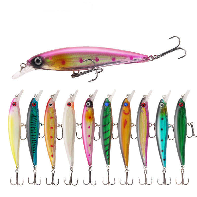 XY-257 Minnow Lures – Swimming Bait for Freshwater and Saltwater – Bulk