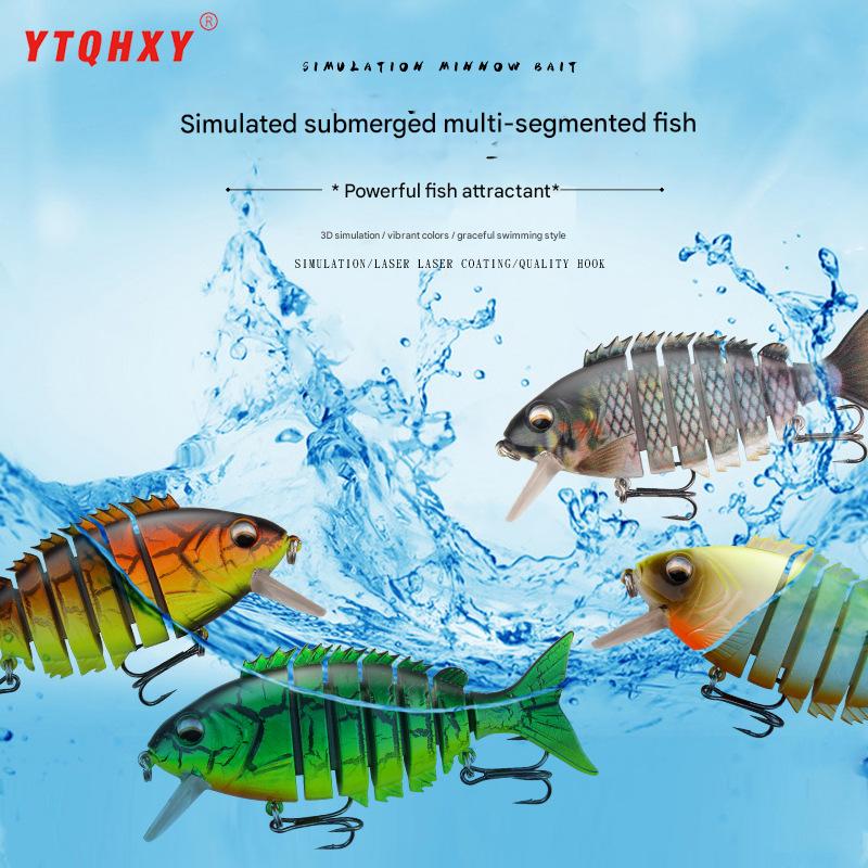 XY-41 Multi-Joint Lures – Swimbait with Realistic Movement – Bulk Wholesale