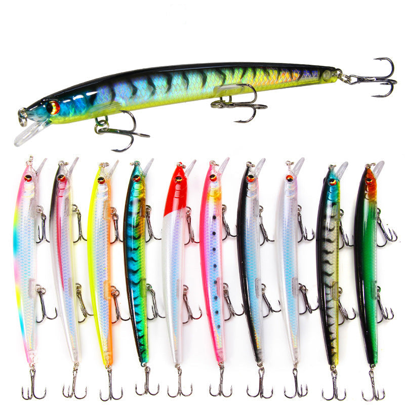 XY-545 Minnow Lures – Swimming Bait for Freshwater and Saltwater – Bulk