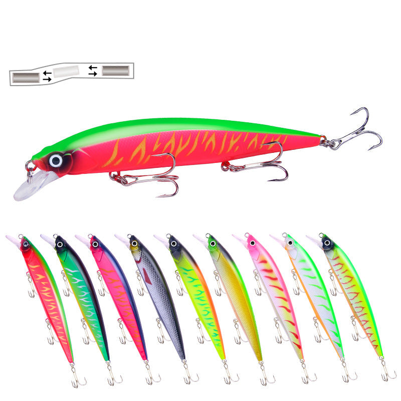 XY-521 Minnow Lures – Swimming Bait for Freshwater and Saltwater – Bulk
