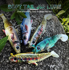 DW-6091 Jig Head Lures – Lead Head Jig with Soft Body – Bulk Order
