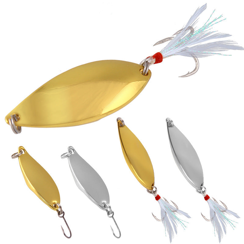 XY-554 Spinner and Spoon Lures – Flashy Metal Lures for Predator Fish – Wholesale