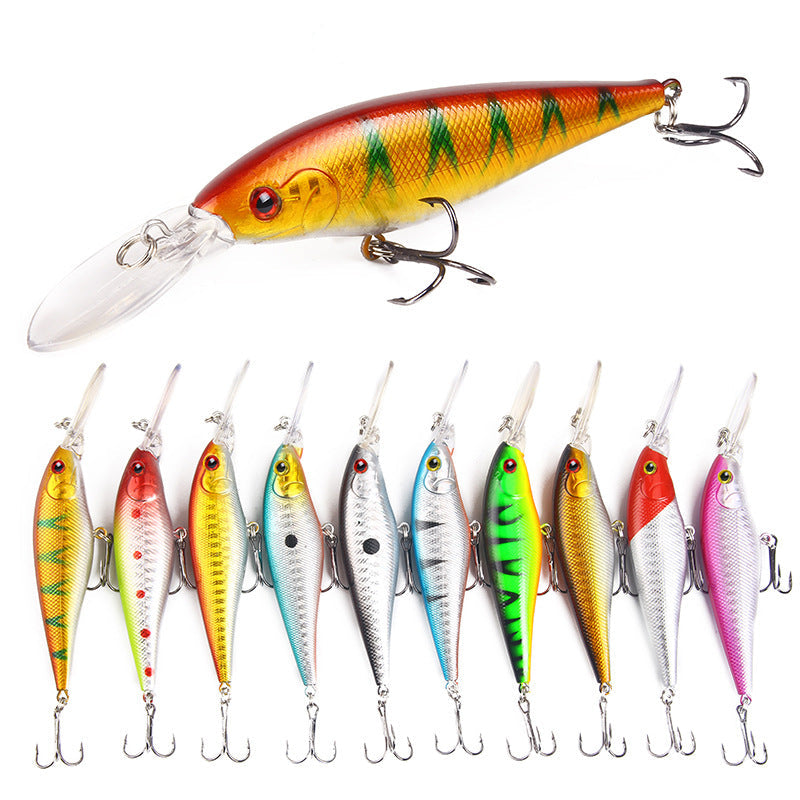 XY-73 Minnow Lures – Swimming Bait for Freshwater and Saltwater – Bulk
