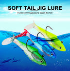 DW-6086 Jig Head Lures – Lead Head Jig with Soft Body – Bulk Order