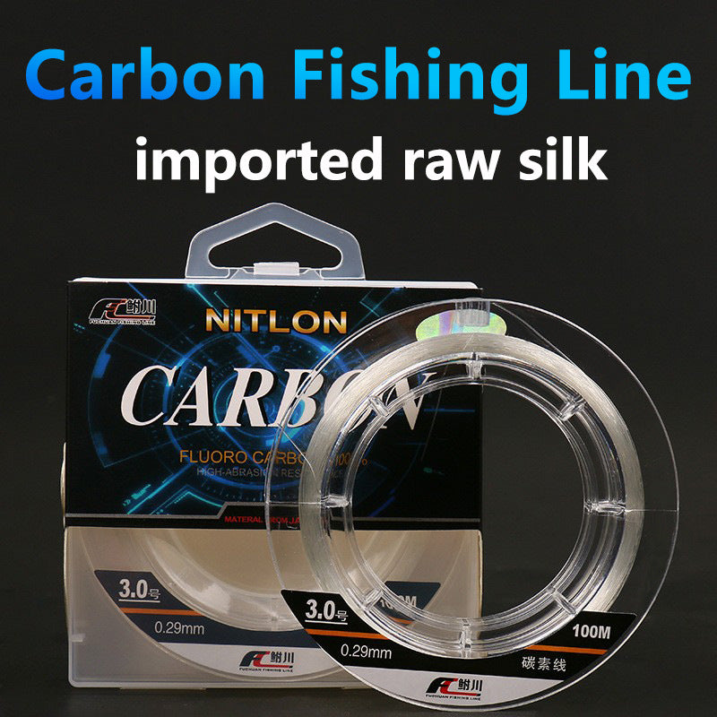 Carbon Fishing Line – High Abrasion Resistance Fluorocarbon – Bulk Wholesale