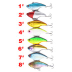 XY-284 VIB Lures – Vibration Metal Bait for Deep Water Fishing – Bulk
