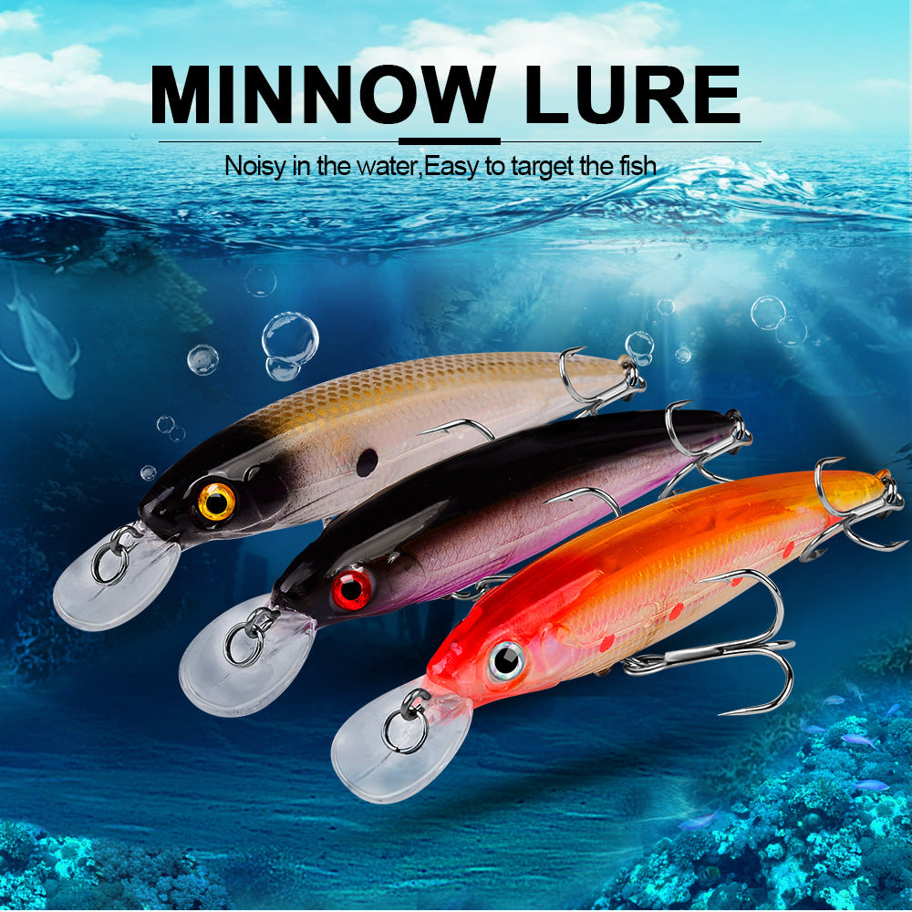 DW1199 Minnow Lures – Swimming Bait for Freshwater and Saltwater – Bulk