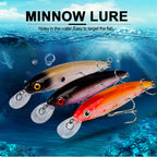 DW1199 Minnow Lures – Swimming Bait for Freshwater and Saltwater – Bulk