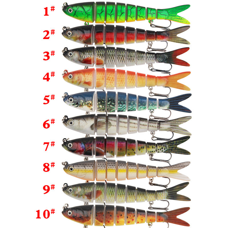 XY-460 Multi-Joint Lures – Swimbait with Realistic Movement – Bulk Wholesale