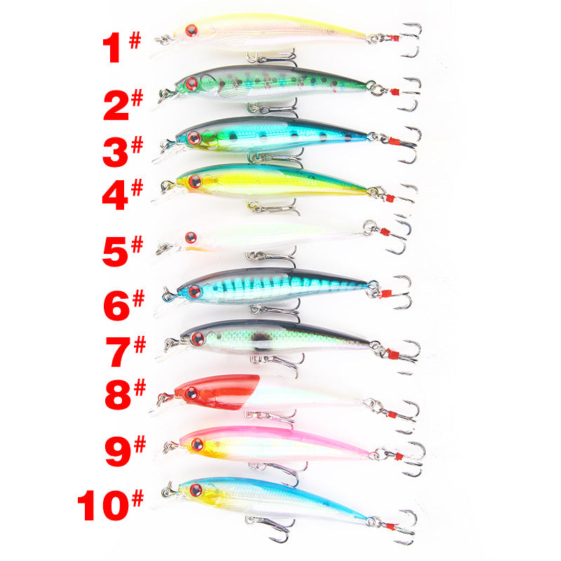 XY-210 Minnow Lures – Swimming Bait for Freshwater and Saltwater – Bulk