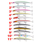 XY-2 Minnow Lures – Swimming Bait for Freshwater and Saltwater – Bulk