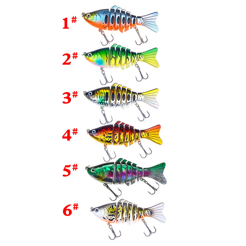 XY-238 Multi-Joint Lures – Swimbait with Realistic Movement – Bulk Wholesale