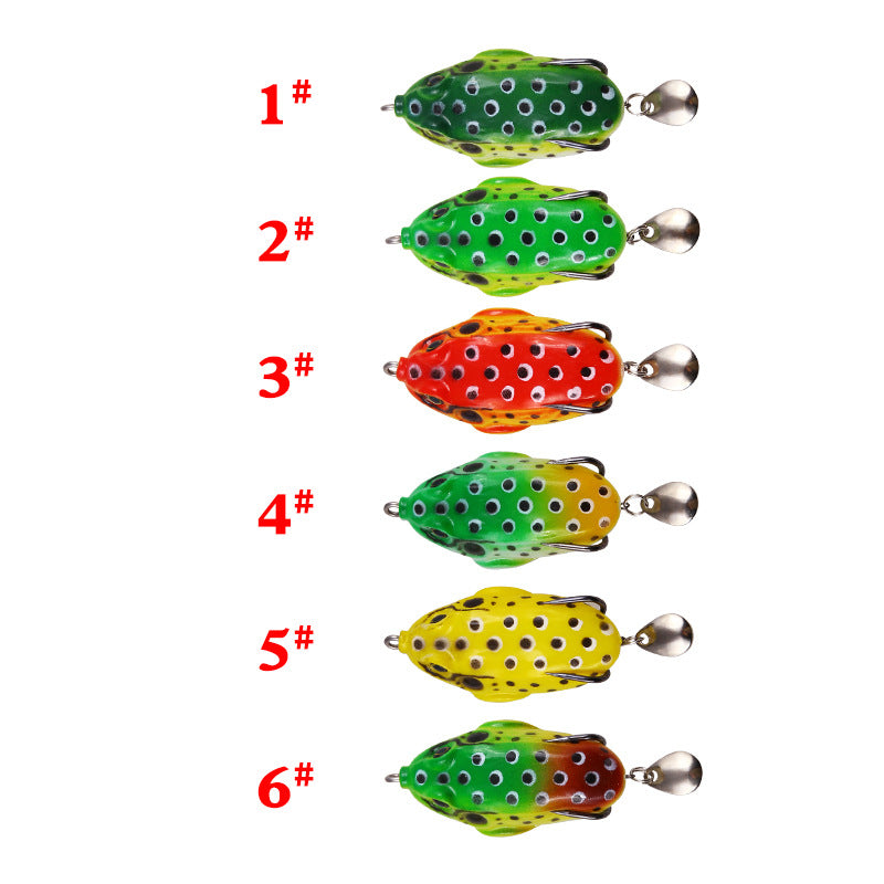 XY-122 Frog Lures – Topwater Frog Bait for Weeds and Lily Pads – Bulk