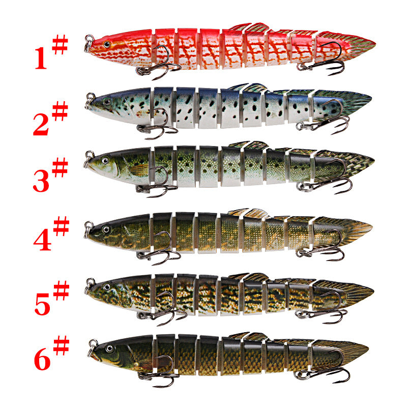 XY-188 Multi-Joint Lures – Swimbait with Realistic Movement – Bulk Wholesale