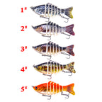 XY-285 Multi-Joint Lures – Swimbait with Realistic Movement – Bulk Wholesale