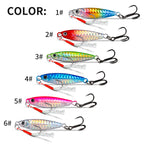 XY-722 Spinner and Spoon Lures – Flashy Metal Lures for Predator Fish – Wholesale