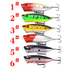 XY-203 Popper Lures – Surface Popping Bait for Explosive Strikes – Wholesale
