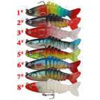 XY-127 Multi-Joint Lures – Swimbait with Realistic Movement – Bulk Wholesale
