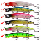 XY-181 Popper Lures – Surface Popping Bait for Explosive Strikes – Wholesale