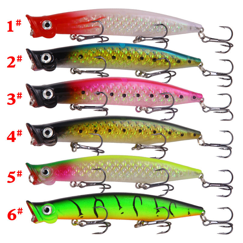 XY-181 Popper Lures – Surface Popping Bait for Explosive Strikes – Wholesale