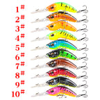 XY-130 Minnow Lures – Swimming Bait for Freshwater and Saltwater – Bulk