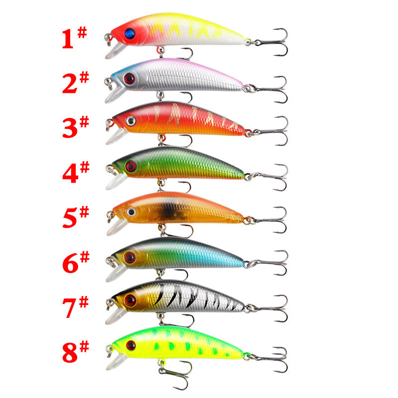 XY-52 Minnow Lures – Swimming Bait for Freshwater and Saltwater – Bulk