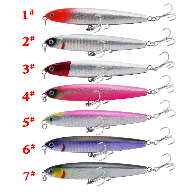 XY-535 Pencil Lures – Topwater Stick Bait for Surface Fishing – Wholesale