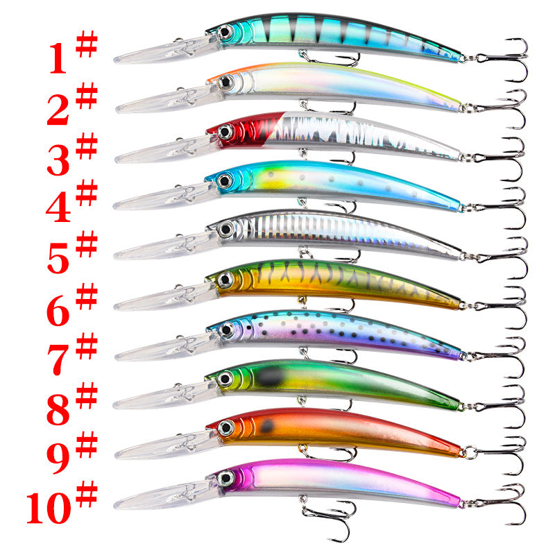 XY-118 Minnow Lures – Swimming Bait for Freshwater and Saltwater – Bulk
