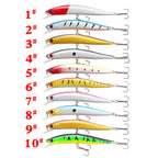 XY-46 Minnow Lures – Swimming Bait for Freshwater and Saltwater – Bulk