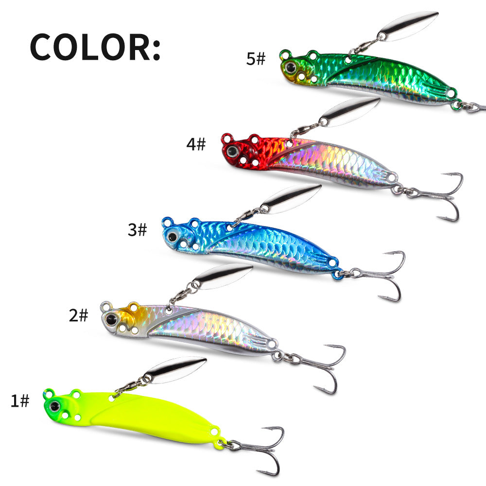 YE-352 VIB Lures – Vibration Metal Bait for Deep Water Fishing – Bulk