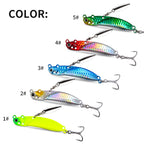 YE-352 VIB Lures – Vibration Metal Bait for Deep Water Fishing – Bulk